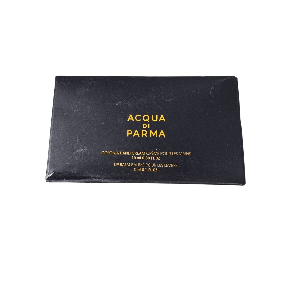 Acqua di Parma Colonia Hand Cream 10ml and Lip Balm 3ml Travel Set New
